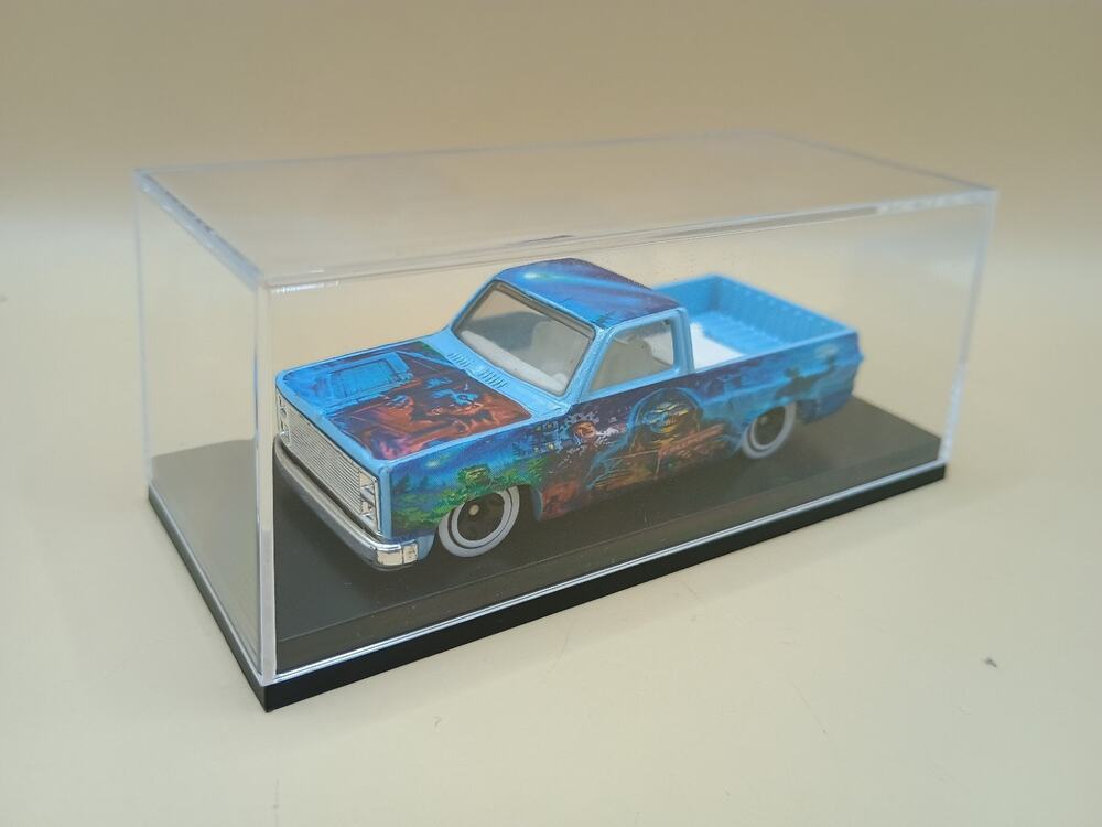 Custom Hot Wheels '83 Chevy Silverado Creepshow Halloween Truck 1:64